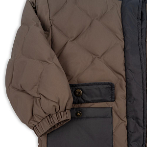 Куртка стеганая Konges Slojd "Pace Walnut", грецкий орех